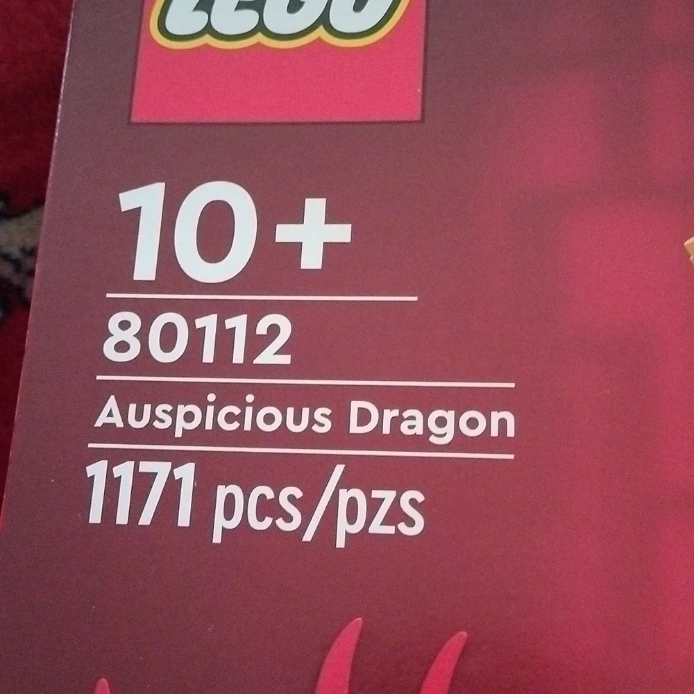Lego 80112 Auspicious Dragon Spring Festival New Year 2024 Building Set